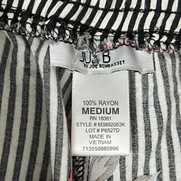 Joe B Black and White Floral Wide Leg Pants - Picture 4 of 11